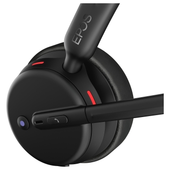 Preview: Epos Impact 500 MS UC ANC WL USB-C+A beidseitiges On-ear Bluetooth Headset inkl. BT Dongle Teams zertifiziert