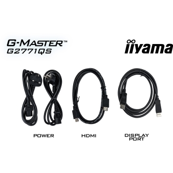 Preview: IIYAMA 68.6cm (27) G2771QS-B1 16:9 2xHDMI+DP IPS Black
