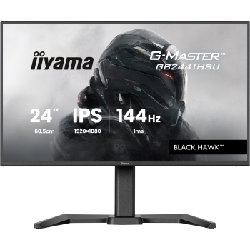 60.5 cm/23.8? (1920×1080) iiyama G-Master GB2441HSU-B1 16:9 FHD IPS 1 ms 144 Hz HDMI DisplayPort VESA Black