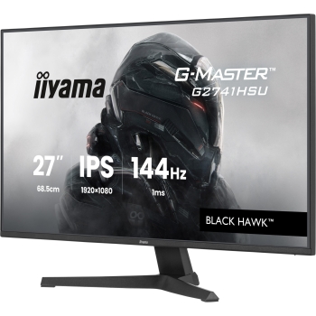 Preview: 68.6 cm/27? (1920×1080) iiyama G-Master G2741HSU-B1 16:9 FHD IPS 1 ms (MPRT) 144 Hz HDMI DisplayPort VESA 100×100 Black