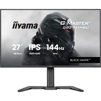 68.6 cm/27? (1920×1080) iiyama GB2741HSU-B1 16:9 FHD Fast IPS 1 ms 144 Hz HDMI DisplayPort VESA 100×100 Black