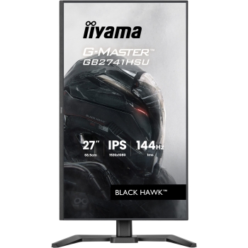 Preview: 68.6 cm/27? (1920×1080) iiyama GB2741HSU-B1 16:9 FHD Fast IPS 1 ms 144 Hz HDMI DisplayPort VESA 100×100 Black
