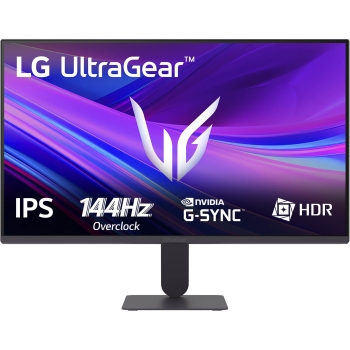 60.4 cm/24 (1920×1080) LG UltraGear 24G411A-B 16:9 IPS 5ms 144Hz HDMI 2.0 DisplayPort 1.4 FreeSync/G-SYNC Compatible Black