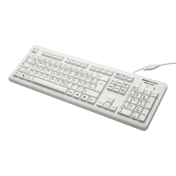 MAN&MACHINE Really Cool DE white Hygienetastatur.white.USB.DE