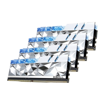 Preview: DIMM 64 GB DDR4-3600(4x 16 GB)Quad-Kit(silber. F4-3600C16Q-64GTESC. Trident Z Royal Elite. INTEL XMP)