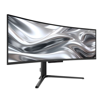 Preview: 124.46cm/49 (5120x1440) LC-Power LC-M49QCO 32:9 Curved QD-OLED 0.03ms 144Hz 2xHDMI DisplayPort USB-C Black