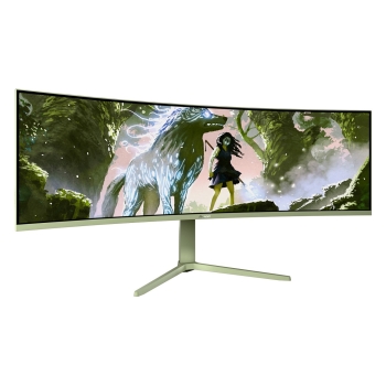 Preview: Arozzi TFT Nova 49 VA 165Hz curved waldgrün