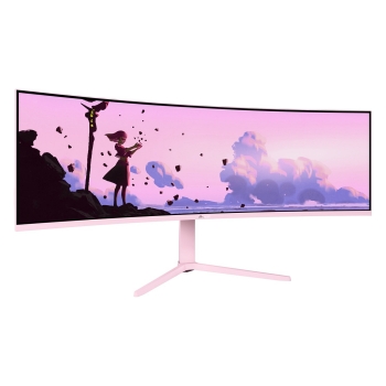 Preview: Arozzi TFT Nova 49 VA 165Hz curved pink