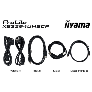 Preview: IIYAMA 80.0cm (32) XB3294UHSCP-B1 16:9 2xHDMI+DP+2xUSB-C