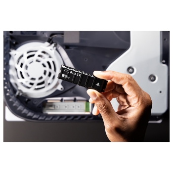 Preview: M.2 WD Black SN850P NVMe SSD WDBBYV0020BNC-WRSN - SSD - 4 TB - intern - M.2 2280 - PCIe 4.0 x4 (NVMe)- fr Sony PlayStation 5