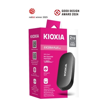 Preview: KIOXIA EXCERIA PLUS G2 2000GB Portable USB 3.2 Gen2 Type C