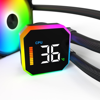 K Montech HyperFlow Digital 360 Black