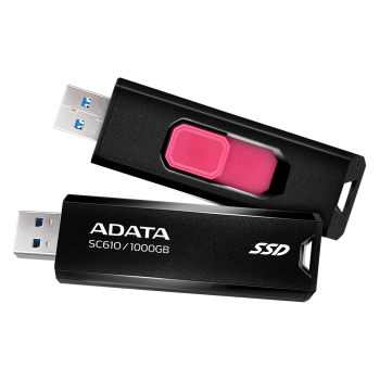Preview: ADATA SC610 1000 GB (schwarz. USB-A 3.2 Gen 2)