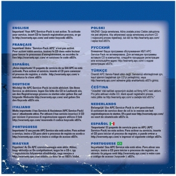 Preview: Z APC Extended Warranty ServicePack