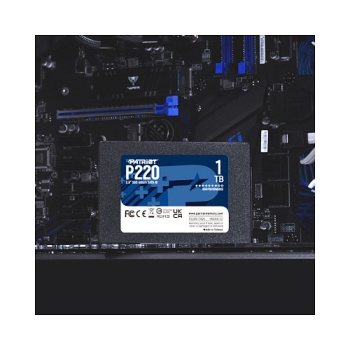 Preview: 2.5 Patriot P220 1 TB (schwarz. SATA III 6 Gb/s. 2.5)