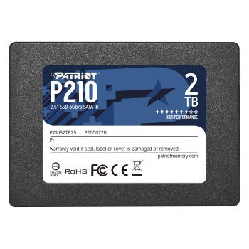 2.5 Patriot P210 2 TB (schwarz. SATA 6 Gb/s. 2.5)