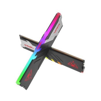 Preview: Patriot DIMM 32 GB 6400 (2x 16 GB) Dual-Kit (schwarz. PVVR532G640C32K. Viper Venom RGB. INTEL XMP)