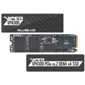 M.2 Patriot Viper VP4300 2 TB (schwarz. PCIe 4.0 x4. NVMe 1.4. 2280)