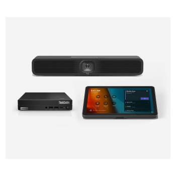 Logitech Bundle Tap with USB Kit + LENOVO ThinkSmart Tiny Kit i3-13100T 16GB 256GB SSD + MeetUp 2 4K Video Conference Camera