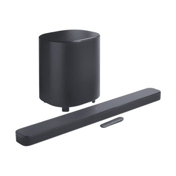 Preview: JBL Bar 500 MK2 5.1-Kanal BT Soundbar m. 10 Sub. Atmos. Schwarz