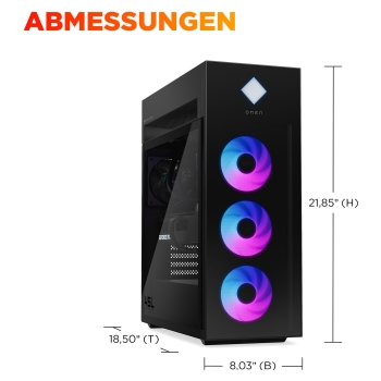 Preview: HP OMEN 45L GT22-3475ng Gaming PC Core Ultra 9 285K 64GB/2TB SSD RTX 5080 W11Home