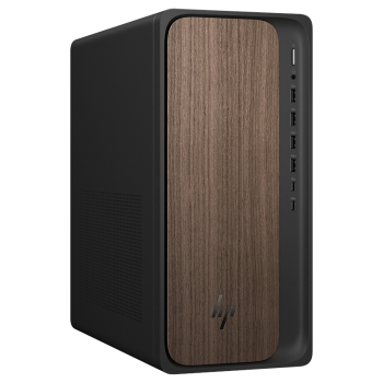 Preview: HP OmniDesk AI PC M03-0475ng Core Ultra 7 265 16GB/1TB SSD Windows 11 Dark Wood