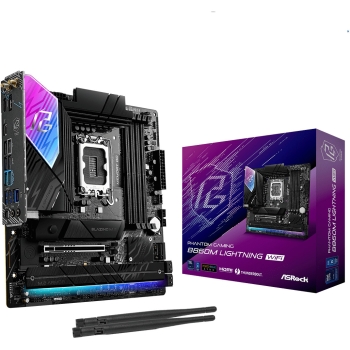 ASRock B860M Lightning WiFi 1851 mATX HDMI/DP/USB-C DDR5