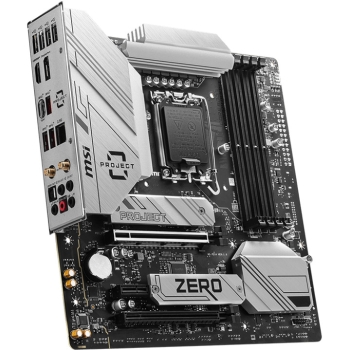 Preview: MSI B760M PROJECT ZERO (B760.S1700.mATX.DDR5)