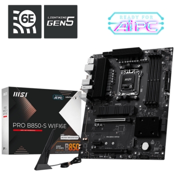 Preview: MSI Pro B850-S Wifi6E (B850.AM5.ATX.DDR5)
