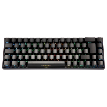 Deltaco DK440R Gaming Tastatur kabellos. Schwarz
