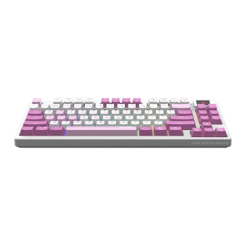 Preview: MSI FORGE GK600 TKL W Violet Gaming Keyboard retail