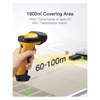 Preview: inateck Barcodescanner P6 yellow [BCST-P6_yellow]