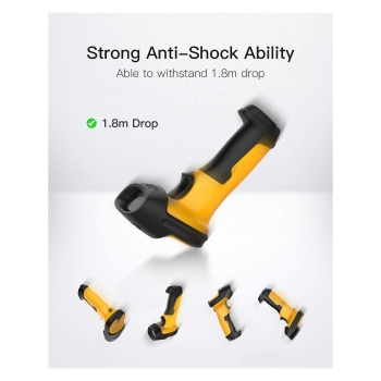 Preview: inateck Barcodescanner P6 yellow [BCST-P6_yellow]