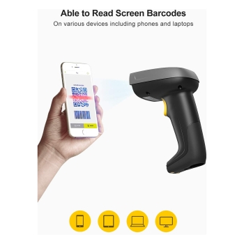 Preview: inateck Barcodescanner 52 black [BCST-52_black]