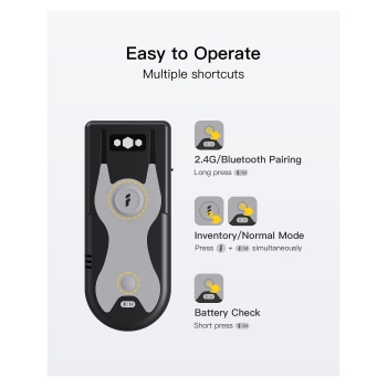 Preview: inateck Barcodescanner 43 gray [BCST-43_gray]