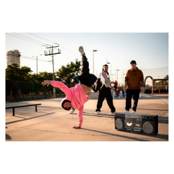 Preview: Medion LIFE® P66538 Retro-Boombox schwarz