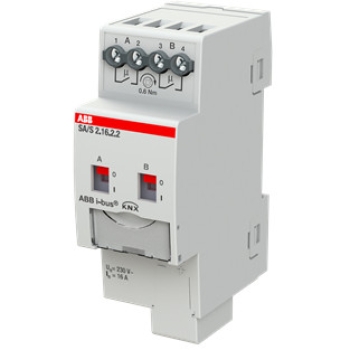 Preview: ABB SA/S2.16.2.2 Schaltaktor 2fach 16 A REG 2CDG110261R0011