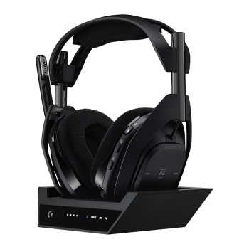 Logitech G Astro A50 X - Headset - ohrumschlieend - Bluetooth / LIGHTSPEED - kabellos - Schwarz
