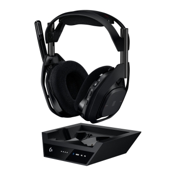 Preview: Logitech G Astro A50 X - Headset - ohrumschlieend - Bluetooth / LIGHTSPEED - kabellos - Schwarz