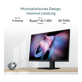 Preview: ASUS ExpertCenter VM670KA-BPE013W R AI 7 350/16GB/1TBSSD/W11H