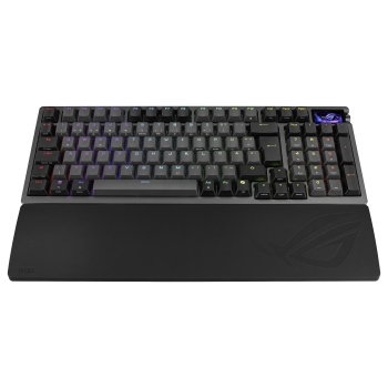 Preview: ASUS ROG Azoth 96 HE wireless Gaming Keyboard Hot-Swap ROG HFX V2 Magnetic Switches