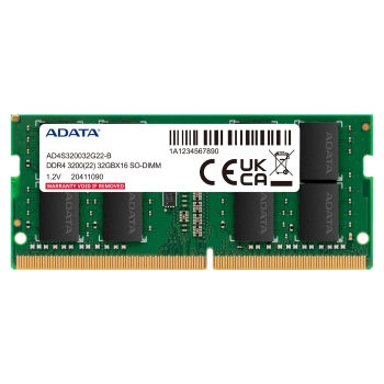 16GB ADATA SO-DIMM 3200 (2x 8 GB) Dual-Kit (grn. AD4S32008G22-DTGN. Premier)