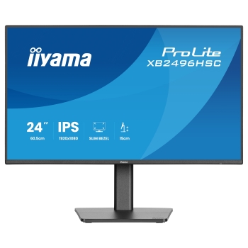 Preview: 60.5cm/24 (1920x1080) iiyama ProLite XB2496HSC-B1 16:9 IPS 3ms 144Hz HDMI USB-C USB VESA Speaker Black