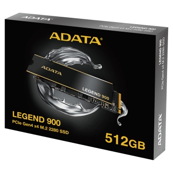 Preview: M.2 512GB ADATA PCI-E NVMe Gen4 Legend 900 retail