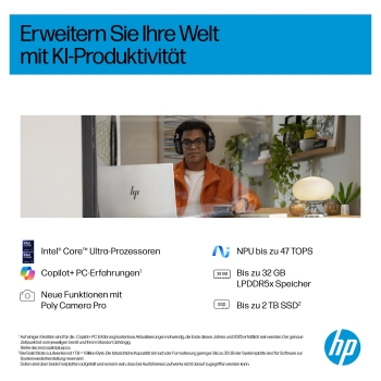 Preview: HP OmniBook 7 17-dc0074ng CU7 258V/32GB/1TBSSD/W11Pro