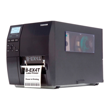 Toshiba TEC B EX4T1-GS12-QM-R label printer direct thermalthermal transfer roll (12 cm) 203 dpi up t