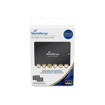 2,5 MediaRange MR1004 960 GB (schwarz, SATA 6 Gb/s, 2,5)