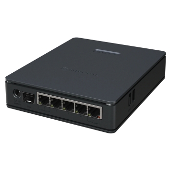 Preview: MikroTik home AX Access Point E62iUGS-2axD5axT, hAP ax S, 2.4/5 GHz AX, 5x Gigabit, 1x 2.5G