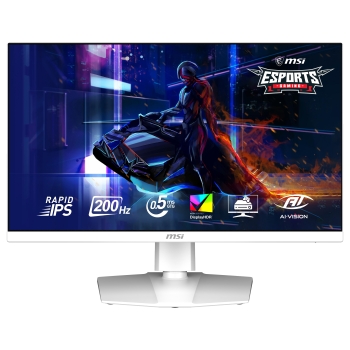 68,6 cm (27) 2560 x 1440 Pixel MSI 9S6-3CF99T-001 16:9 Wide Quad HD Rapid IPS 0,5 ms 200 Hz HDR DisplayPort HDMI Pivot Height VESA