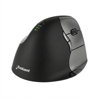 Evoluent Vertical Mouse 4 wireless black - silver